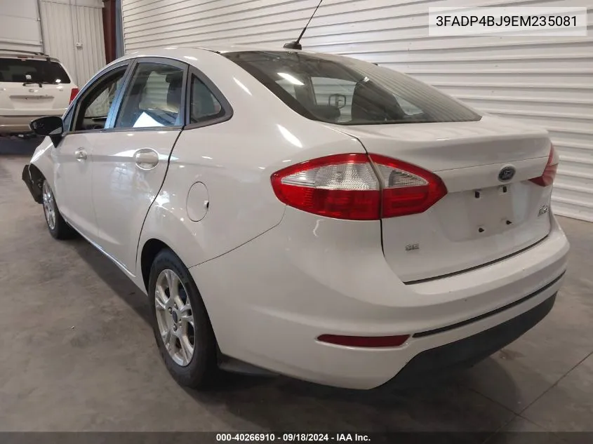 3FADP4BJ9EM235081 2014 Ford Fiesta Se