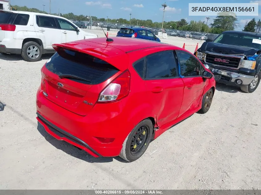 3FADP4GX8EM156661 2014 Ford Fiesta St