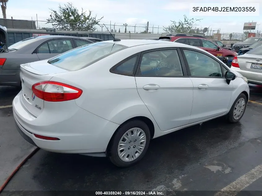 3FADP4BJ2EM203556 2014 Ford Fiesta Se