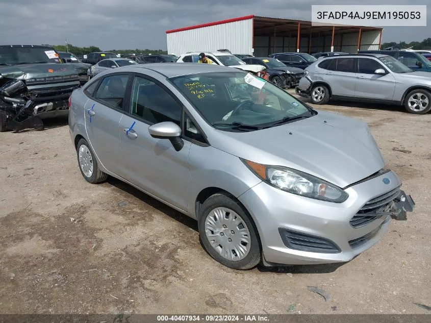 3FADP4AJ9EM195053 2014 Ford Fiesta S