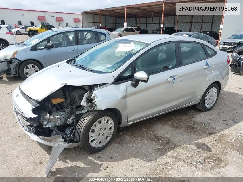 3FADP4AJ9EM195053 2014 Ford Fiesta S