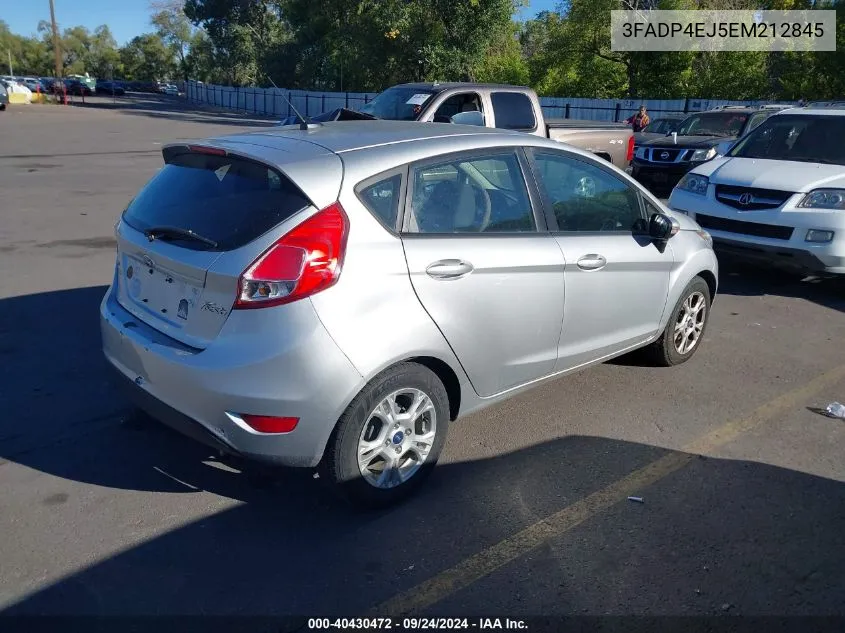 3FADP4EJ5EM212845 2014 Ford Fiesta Se