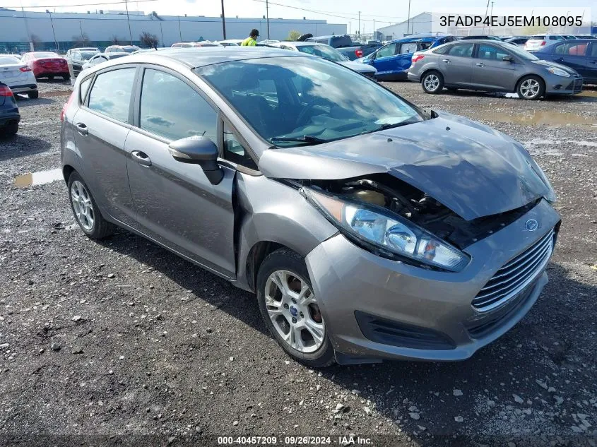 2014 Ford Fiesta Se VIN: 3FADP4EJ5EM108095 Lot: 40457209