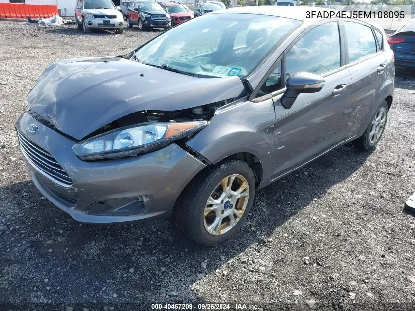 2014 Ford Fiesta Se VIN: 3FADP4EJ5EM108095 Lot: 40457209