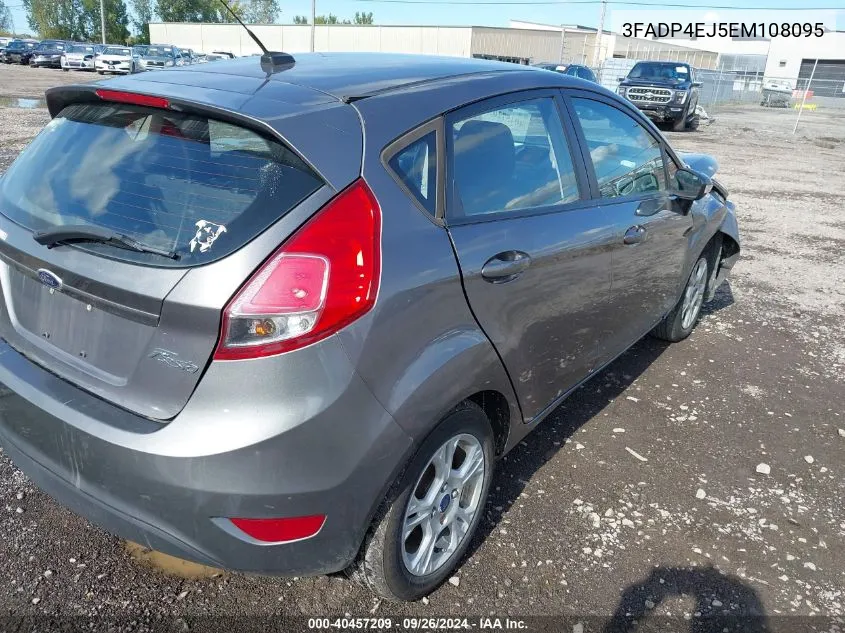 2014 Ford Fiesta Se VIN: 3FADP4EJ5EM108095 Lot: 40457209