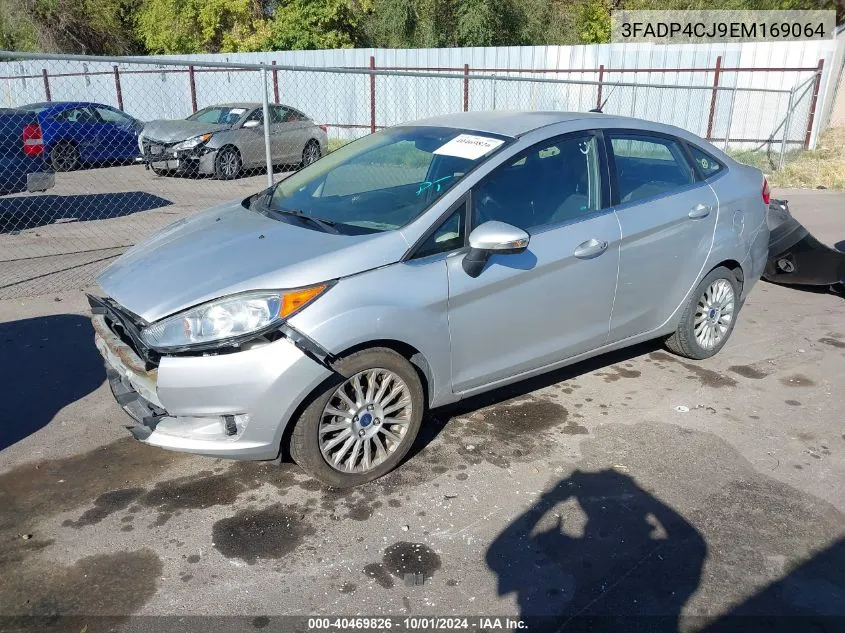 2014 Ford Fiesta Titanium VIN: 3FADP4CJ9EM169064 Lot: 40469826