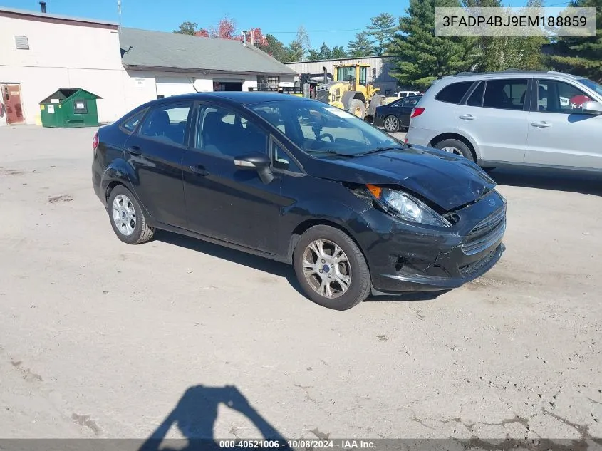 2014 Ford Fiesta Se VIN: 3FADP4BJ9EM188859 Lot: 40521006