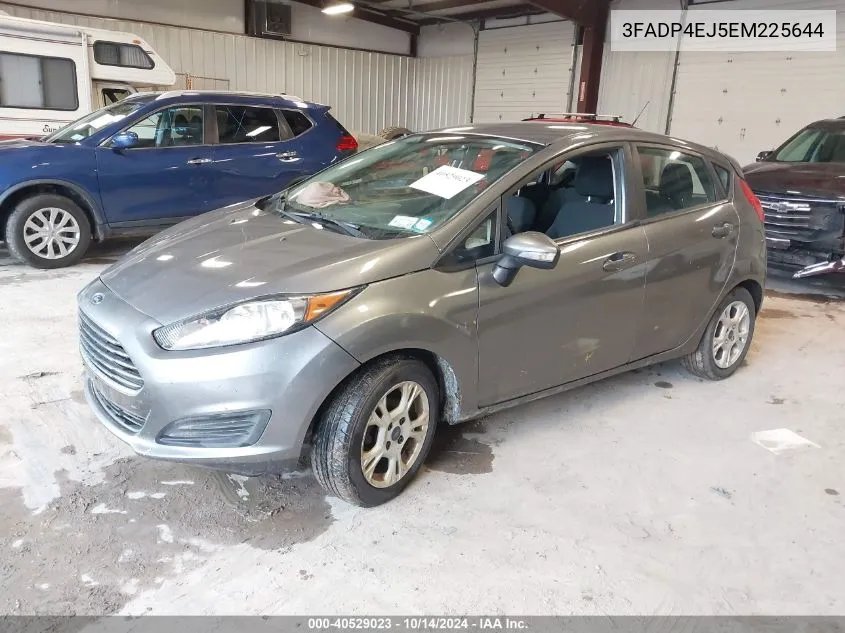 2014 Ford Fiesta Se VIN: 3FADP4EJ5EM225644 Lot: 40529023