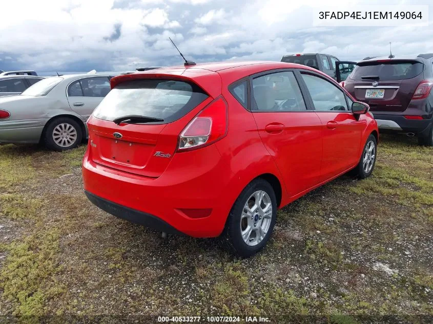 3FADP4EJ1EM149064 2014 Ford Fiesta Se