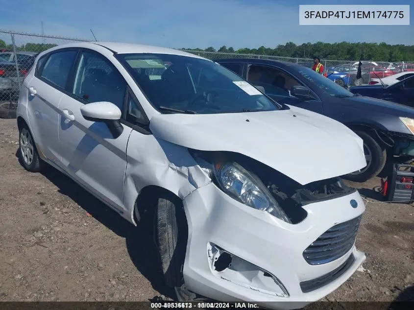 3FADP4TJ1EM174775 2014 Ford Fiesta S