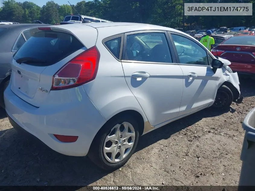 3FADP4TJ1EM174775 2014 Ford Fiesta S