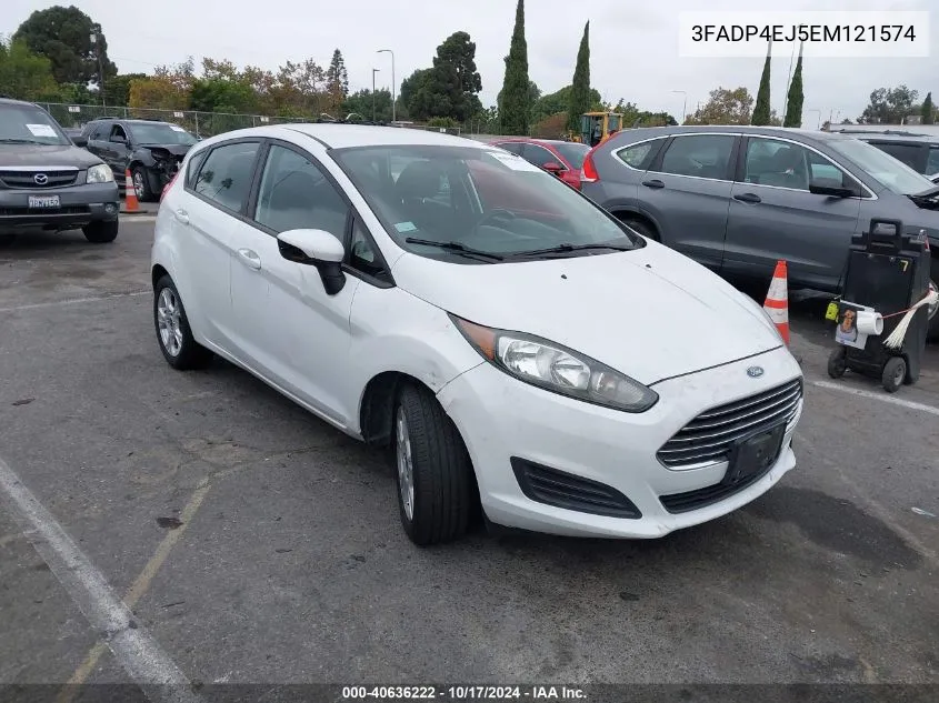 2014 Ford Fiesta Se VIN: 3FADP4EJ5EM121574 Lot: 40636222