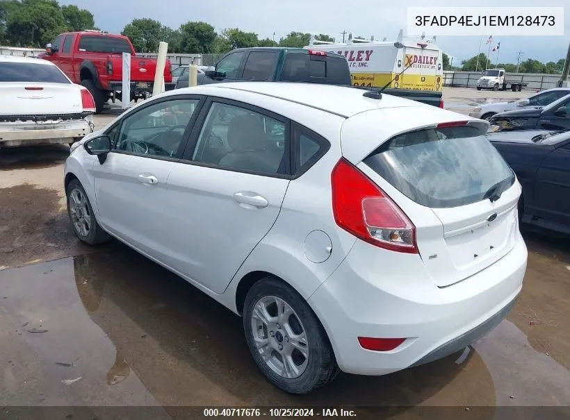 2014 Ford Fiesta Se VIN: 3FADP4EJ1EM128473 Lot: 40717676