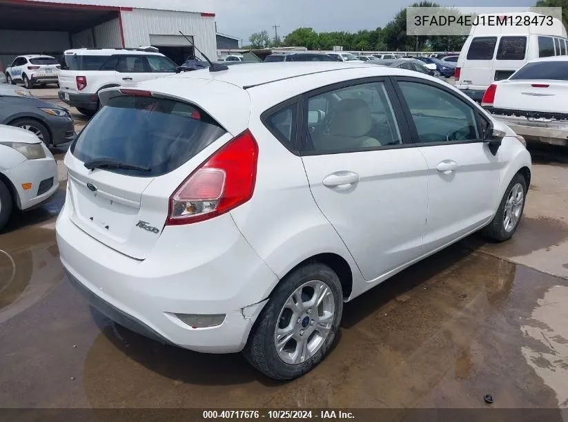 2014 Ford Fiesta Se VIN: 3FADP4EJ1EM128473 Lot: 40717676