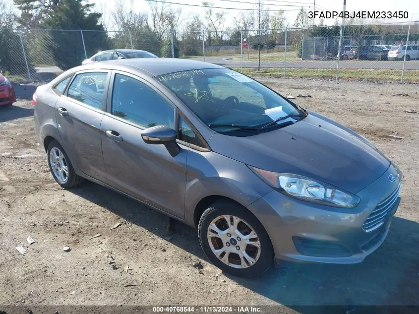 3FADP4BJ4EM233450 2014 Ford Fiesta Se