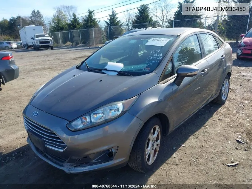 3FADP4BJ4EM233450 2014 Ford Fiesta Se