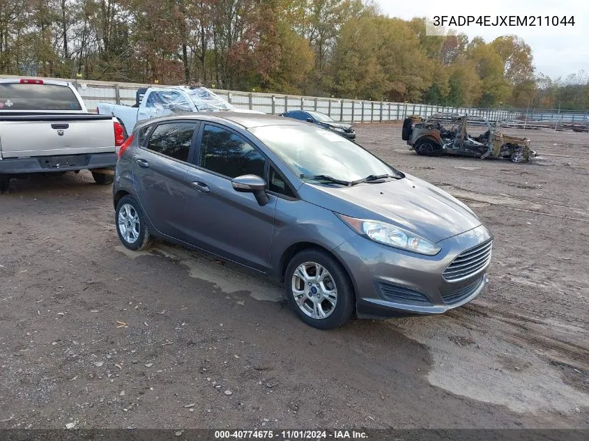 2014 Ford Fiesta Se VIN: 3FADP4EJXEM211044 Lot: 40774675