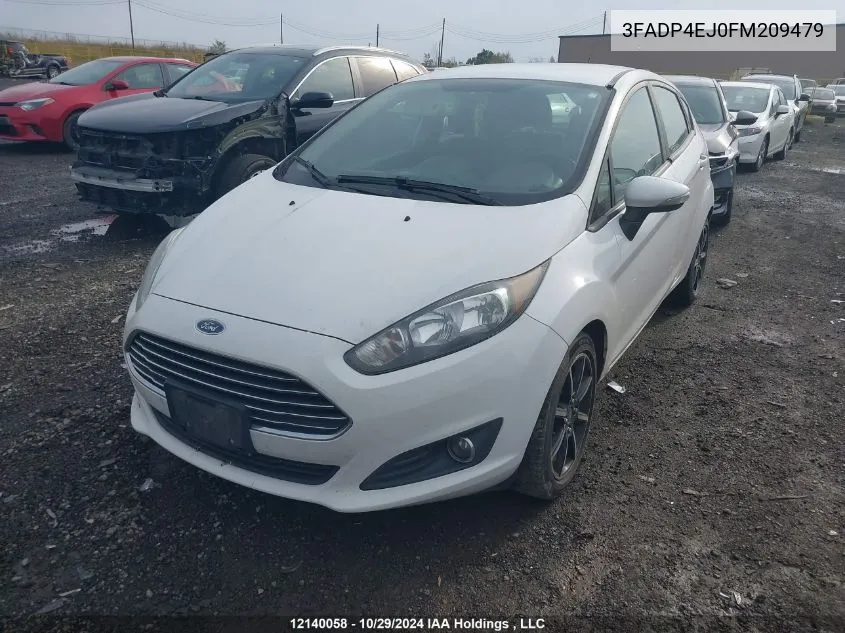 3FADP4EJ0FM209479 2015 Ford Fiesta Se