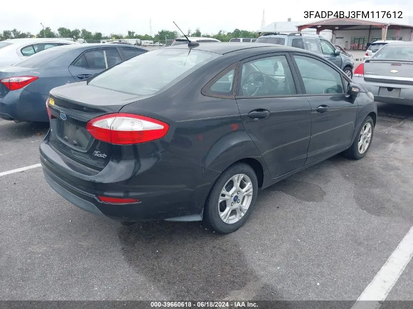 3FADP4BJ3FM117612 2015 Ford Fiesta Se