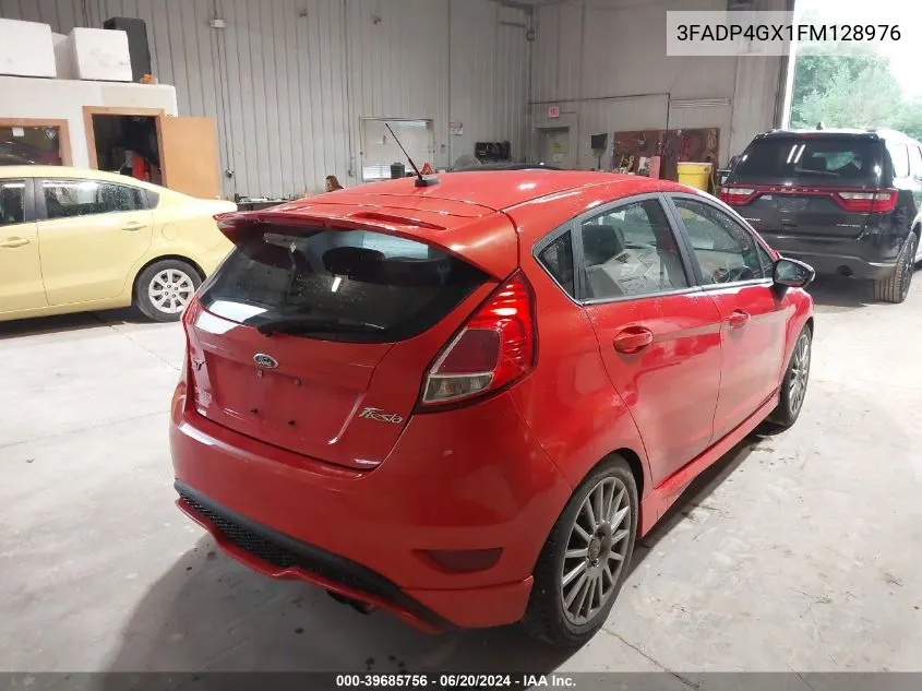 2015 Ford Fiesta St VIN: 3FADP4GX1FM128976 Lot: 39685756