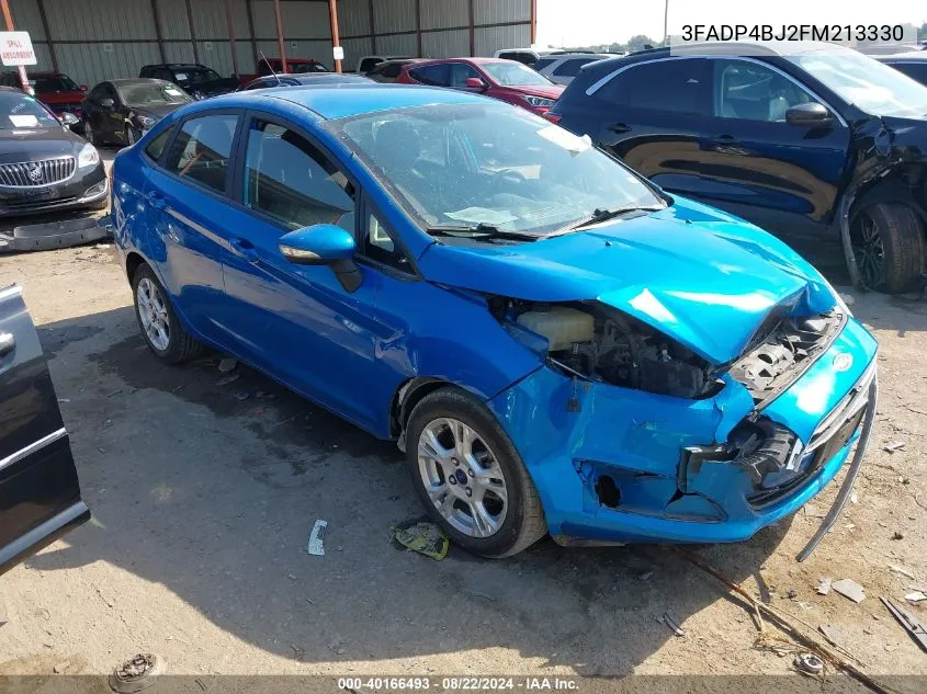 2015 Ford Fiesta Se VIN: 3FADP4BJ2FM213330 Lot: 40166493