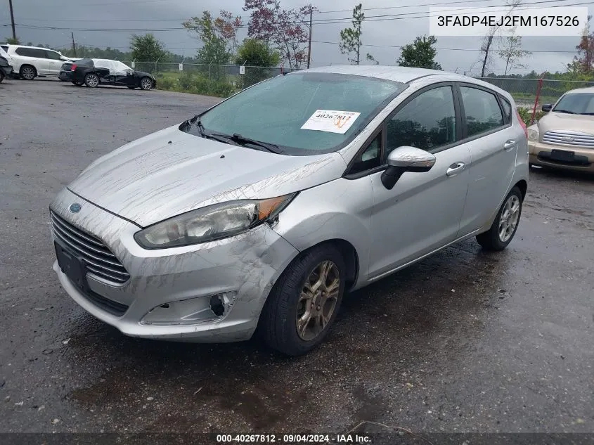 3FADP4EJ2FM167526 2015 Ford Fiesta Se