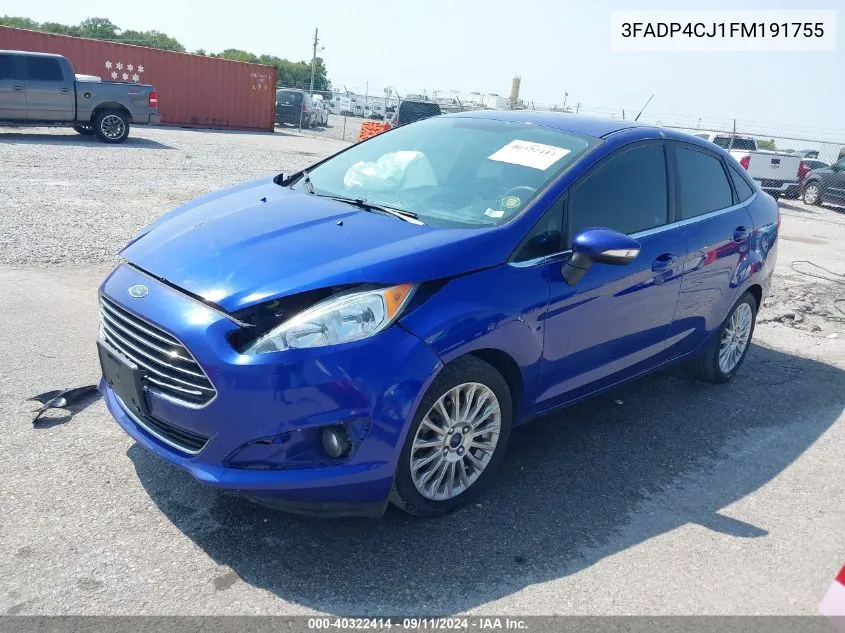 3FADP4CJ1FM191755 2015 Ford Fiesta Titanium