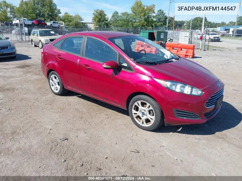 2015 Ford Fiesta Se VIN: 3FADP4BJXFM144547 Lot: 40341071