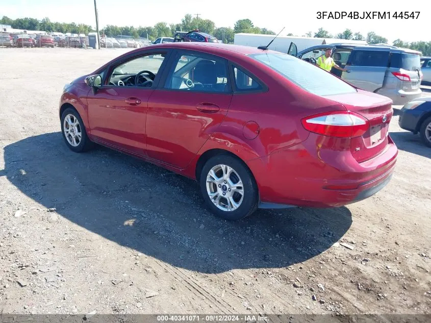 3FADP4BJXFM144547 2015 Ford Fiesta Se