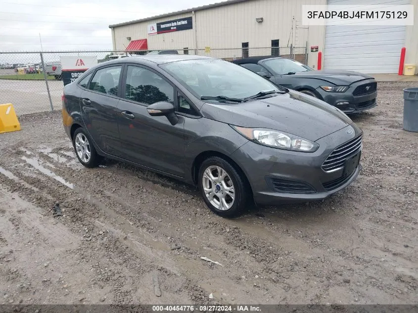 2015 Ford Fiesta Se VIN: 3FADP4BJ4FM175129 Lot: 40454776