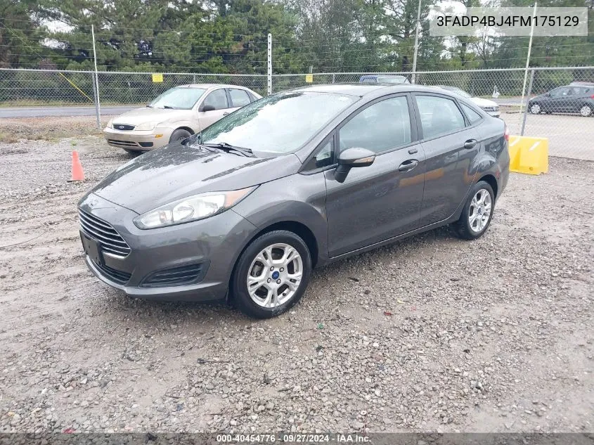 2015 Ford Fiesta Se VIN: 3FADP4BJ4FM175129 Lot: 40454776