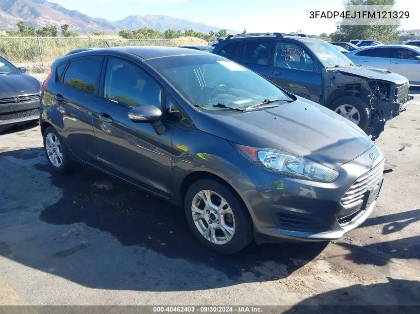 2015 Ford Fiesta Se VIN: 3FADP4EJ1FM121329 Lot: 40462403