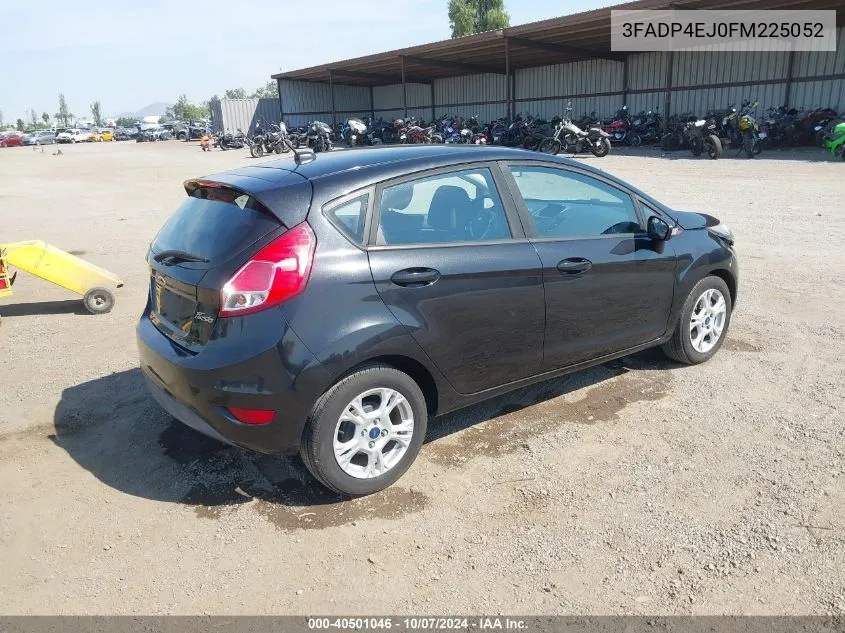 2015 Ford Fiesta Se VIN: 3FADP4EJ0FM225052 Lot: 40501046