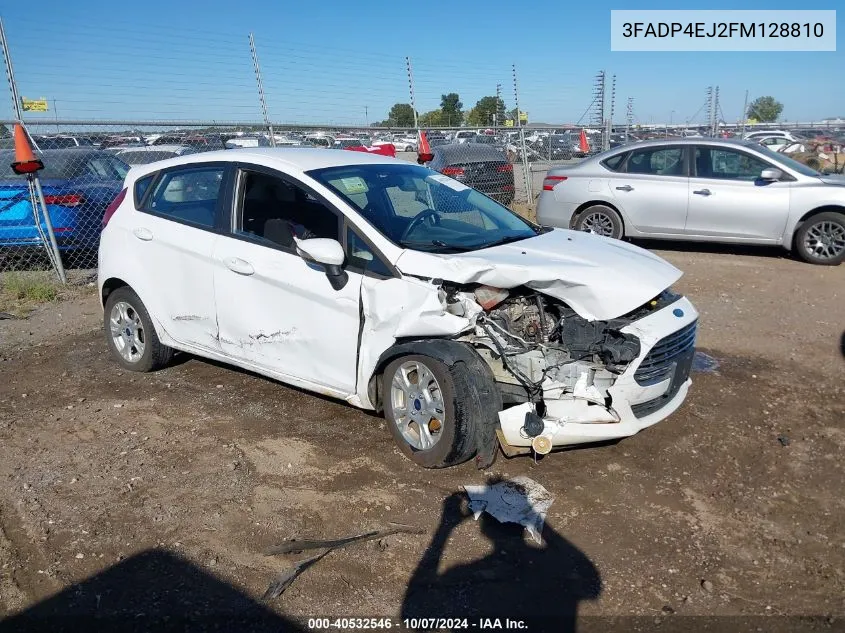 2015 Ford Fiesta Se VIN: 3FADP4EJ2FM128810 Lot: 40532546