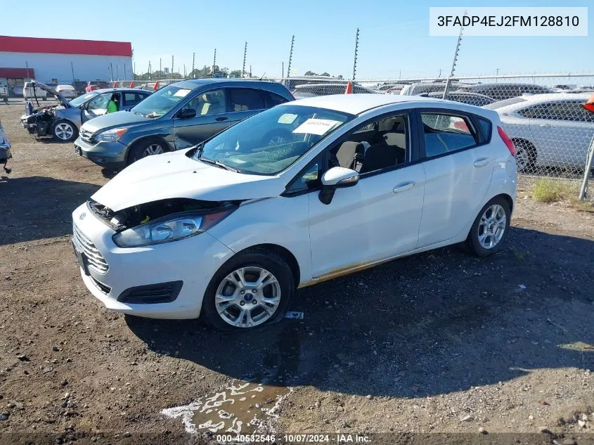 2015 Ford Fiesta Se VIN: 3FADP4EJ2FM128810 Lot: 40532546