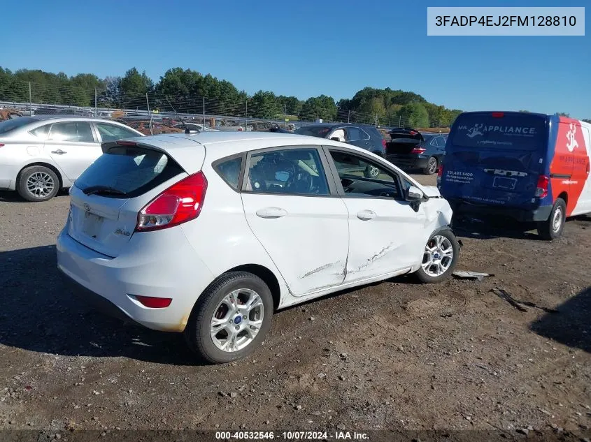 2015 Ford Fiesta Se VIN: 3FADP4EJ2FM128810 Lot: 40532546