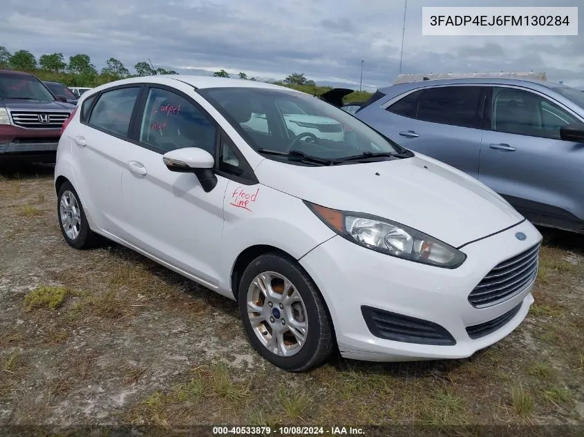 2015 Ford Fiesta Se VIN: 3FADP4EJ6FM130284 Lot: 40533879