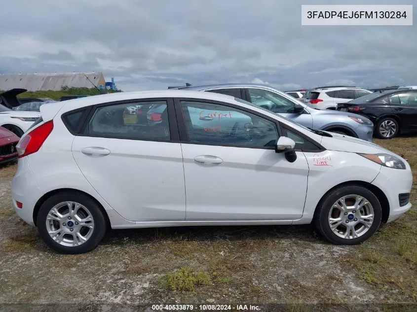 2015 Ford Fiesta Se VIN: 3FADP4EJ6FM130284 Lot: 40533879