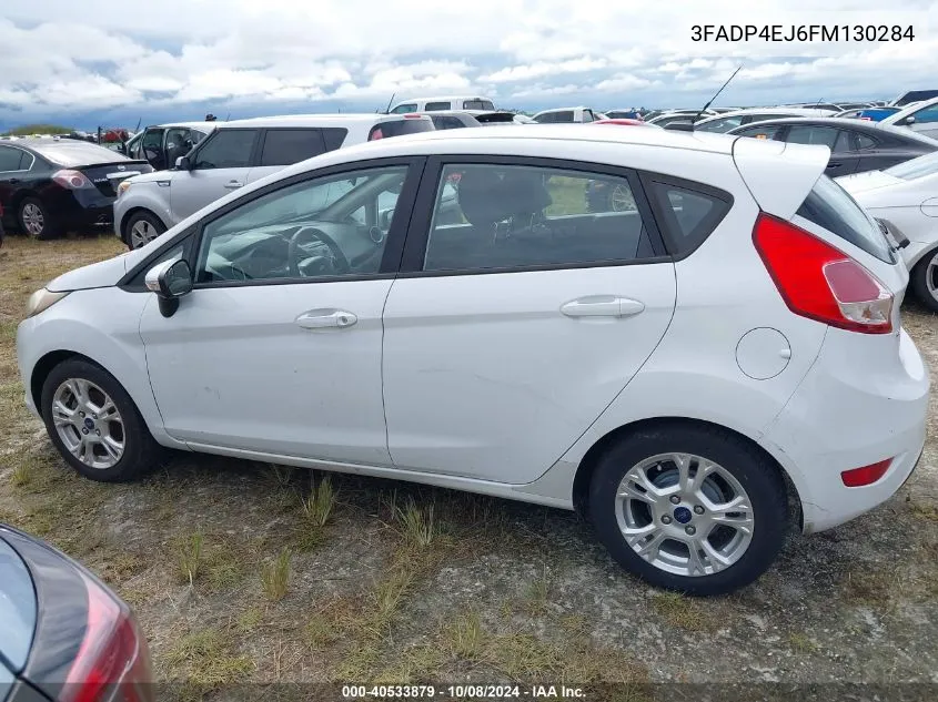 2015 Ford Fiesta Se VIN: 3FADP4EJ6FM130284 Lot: 40533879