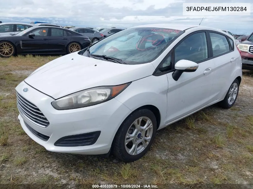 2015 Ford Fiesta Se VIN: 3FADP4EJ6FM130284 Lot: 40533879