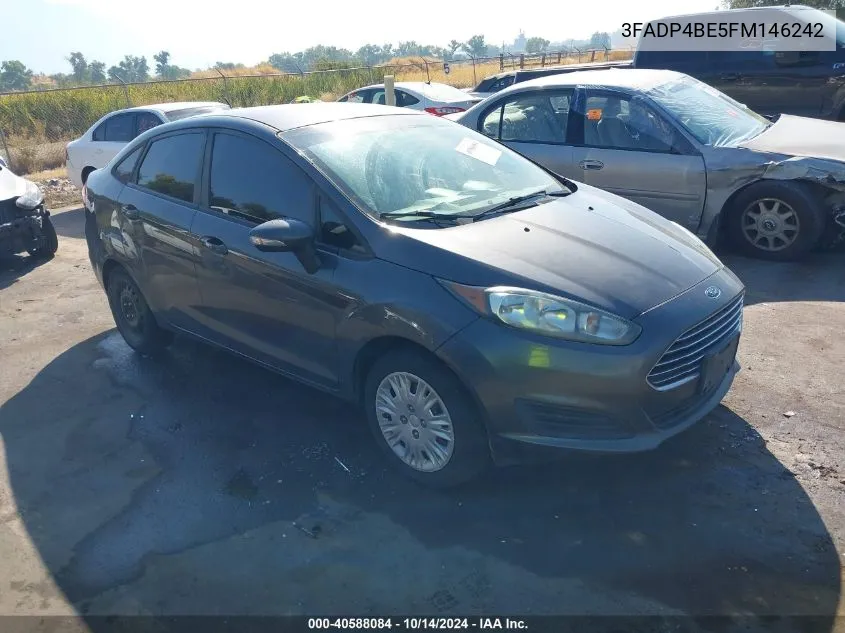 2015 Ford Fiesta Se VIN: 3FADP4BE5FM146242 Lot: 40588084