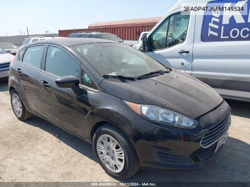 2015 Ford Fiesta S VIN: 3FADP4TJ6FM149534 Lot: 40588814