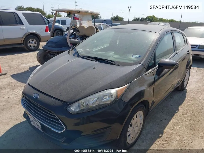 3FADP4TJ6FM149534 2015 Ford Fiesta S