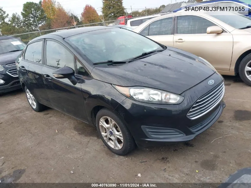 2015 Ford Fiesta Se VIN: 3FADP4BJ3FM171055 Lot: 40763890