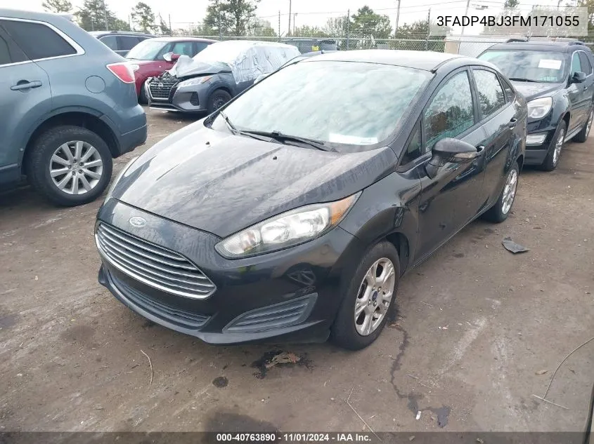 2015 Ford Fiesta Se VIN: 3FADP4BJ3FM171055 Lot: 40763890