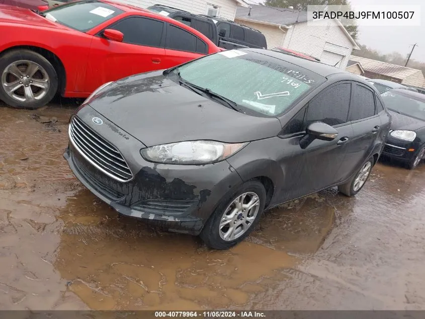 2015 Ford Fiesta Se VIN: 3FADP4BJ9FM100507 Lot: 40779964