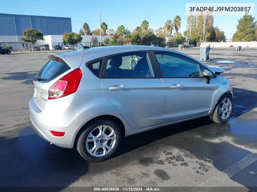 2015 Ford Fiesta Se VIN: 3FADP4EJ9FM203857 Lot: 40838828