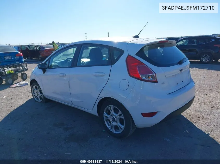 2015 Ford Fiesta Se VIN: 3FADP4EJ9FM172710 Lot: 40863437