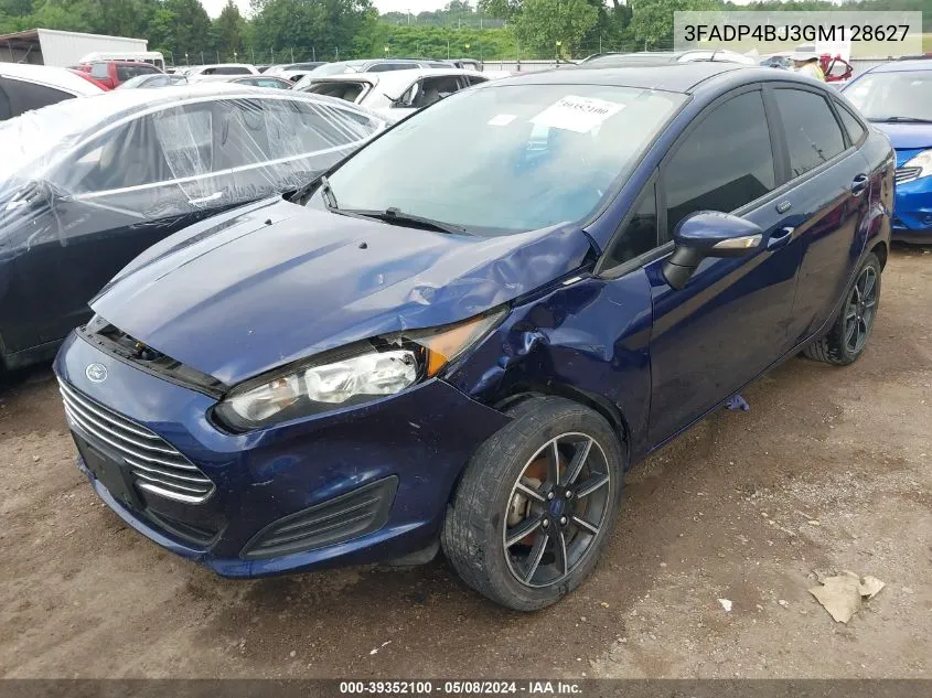 2016 Ford Fiesta Se VIN: 3FADP4BJ3GM128627 Lot: 39352100