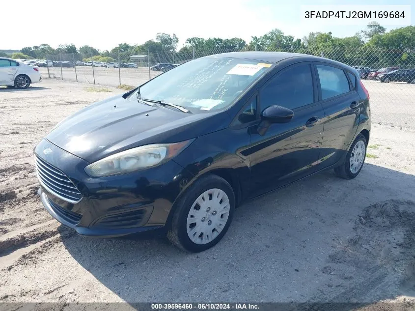 2016 Ford Fiesta S VIN: 3FADP4TJ2GM169684 Lot: 39596460